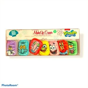 Makeup Eraser Spongebob 7 piece set